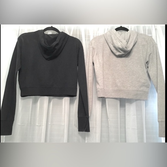 Set of 2 - Victoria’s Secret Sport Cropped Hoodies - Picture 2 of 10